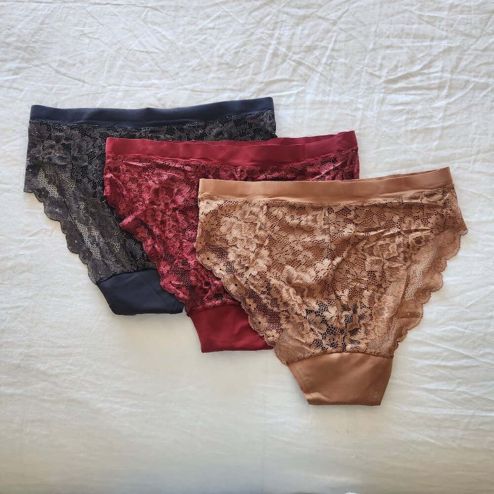 Knix Leakproof French Cut High Rise Panties (3 Pairs) XL NWOT